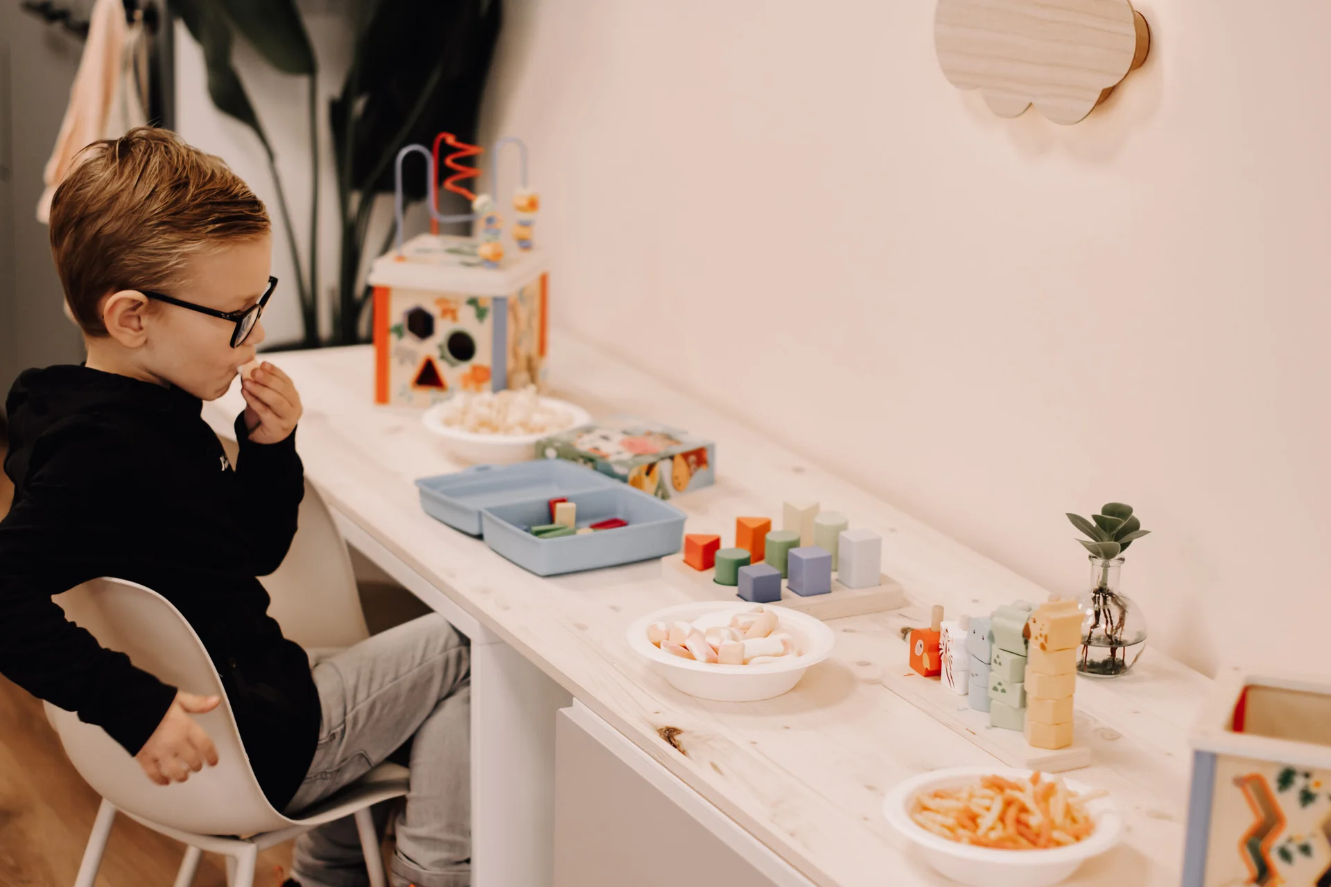Kindvriendelijke ruimte in de praktijk